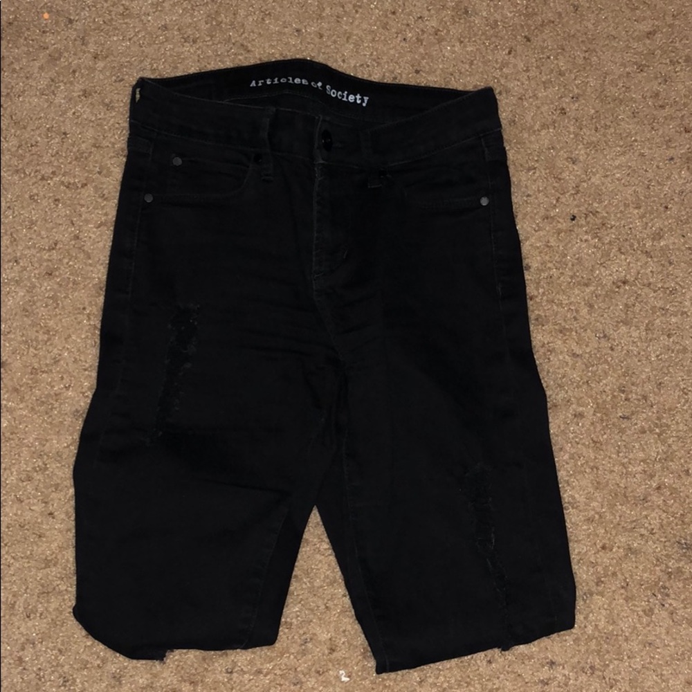 Articles of Society ripped black jeans ! - Picture 4 of 8